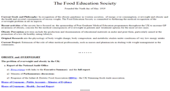 Desktop Screenshot of foodedsoc.org